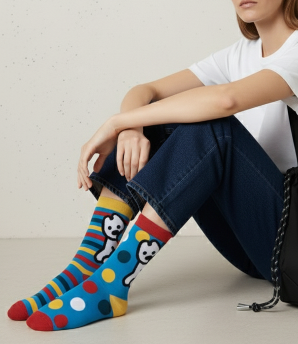 MATSUI x TOGETHER® Jacquard Knit Sock | IP0728