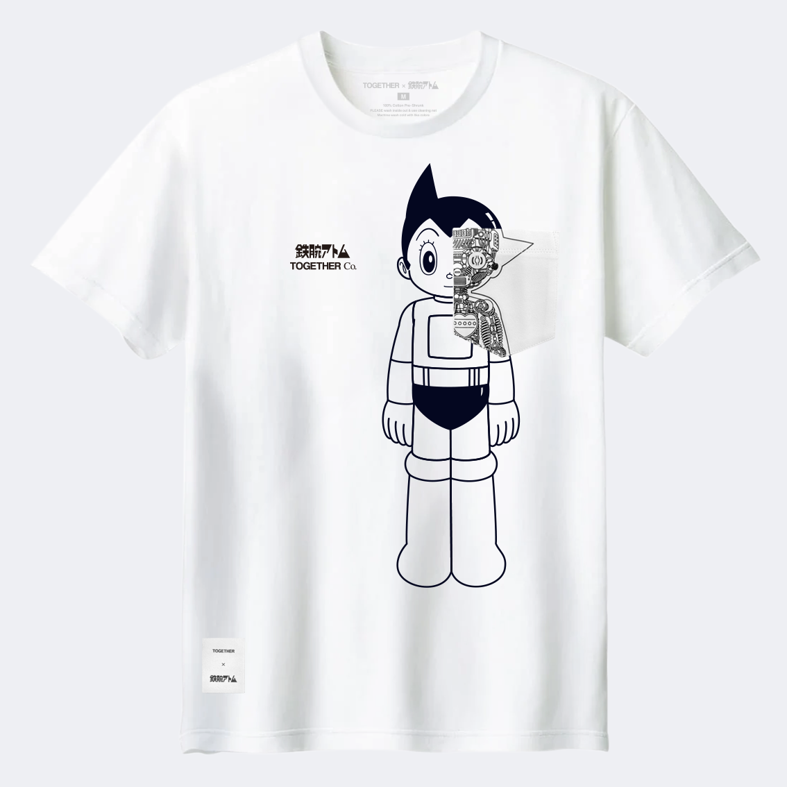 Astro Boy x TOGETHER® Pocket T-shirt | IP0602 – Here There