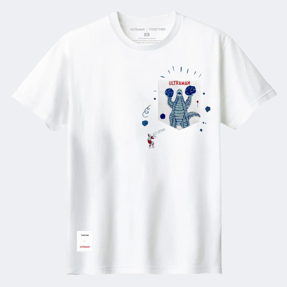TOGETHER® x ULTRAMAN  Pocket T-shirt | IP1205