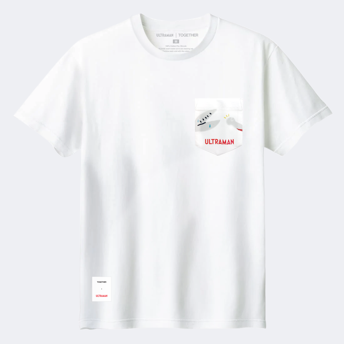 TOGETHER® x ULTRAMAN  Pocket T-shirt | IP1206