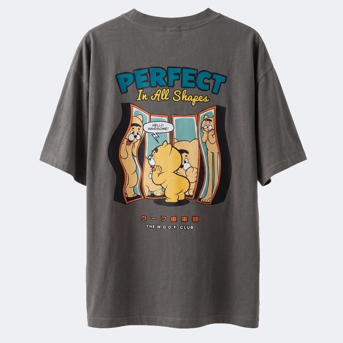 TOGETHER® x THE WOOF CLUB Washed Oversize T-shirt | IP2701