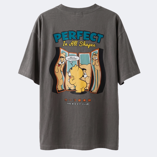 TOGETHER® x THE WOOF CLUB Washed Oversize T-shirt | IP2701