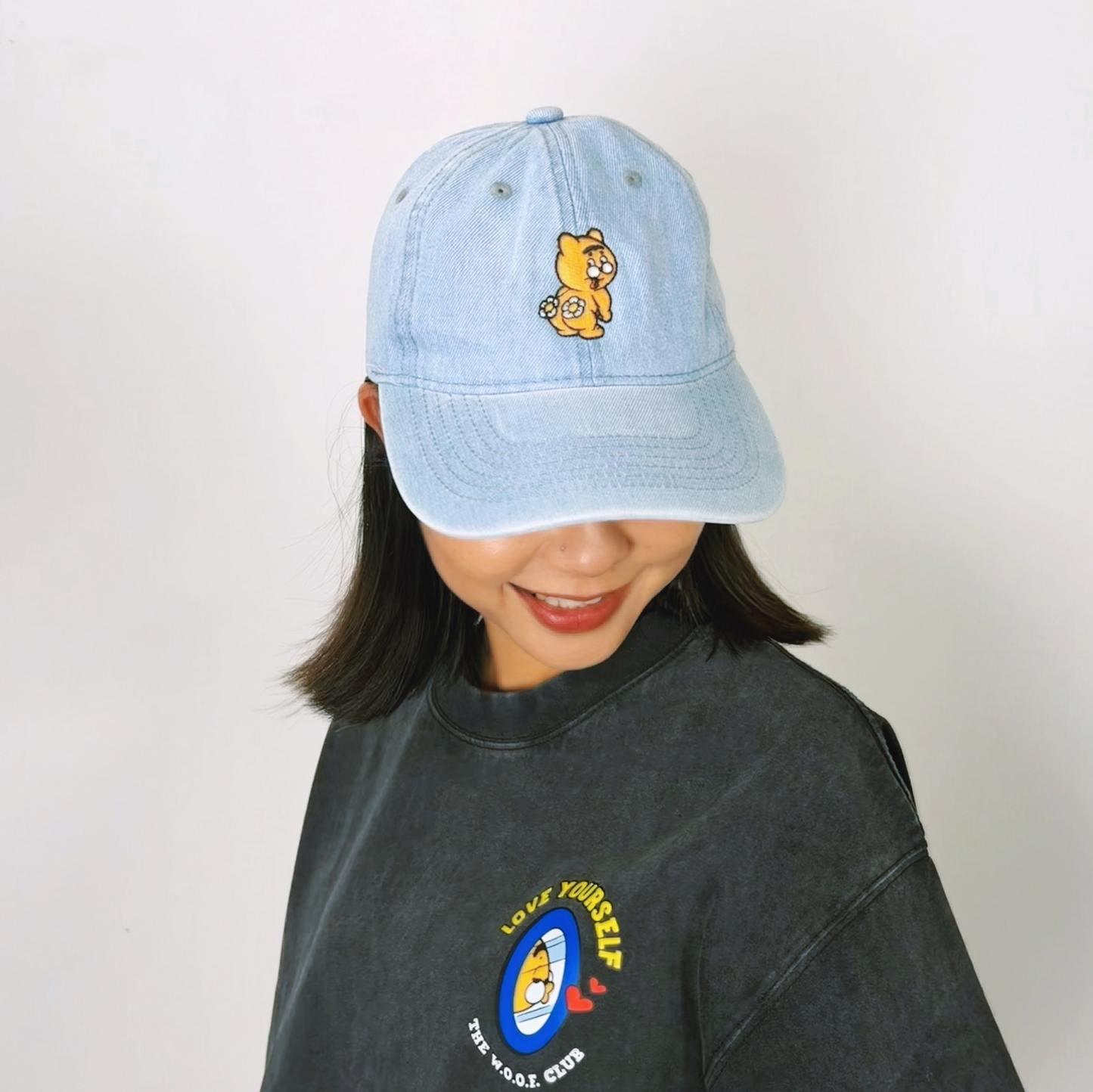 TOGETHER® x THE WOOF CLUB Washed Cap | IP2704